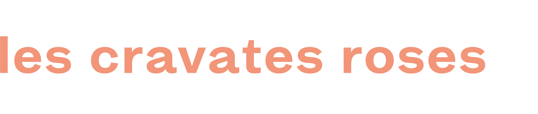 Les Cravates Roses | studio de design - communication visuelle et architecte d'intérieur